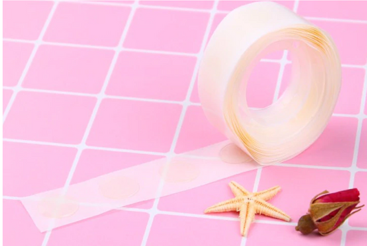 Fita c/ 100 Pontos de Cola - Para pavio