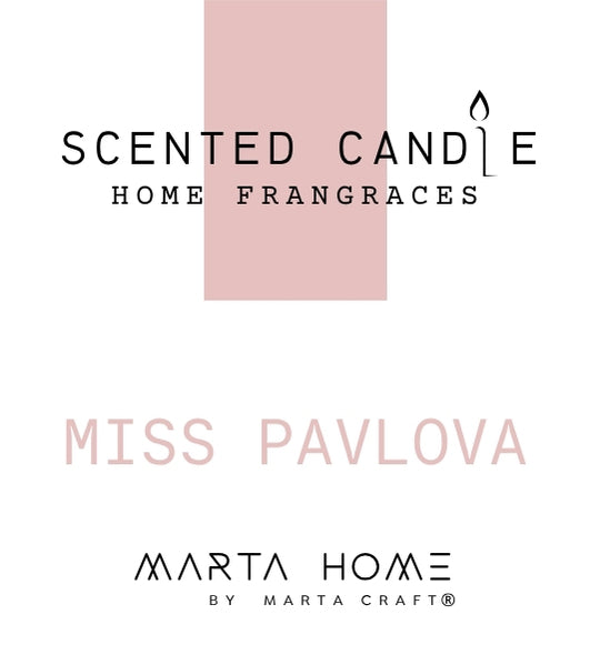 RV Scented Candle | Miss Pavlova