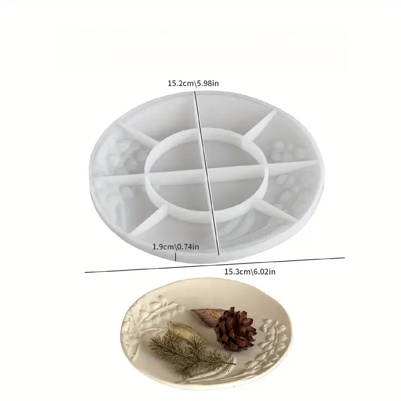 BP094MS - Molde Silicone Forma Europeia para Bandeja