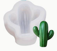 F062MS -cacto - Molde de Silicone
