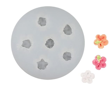 F077MS- Molde flores mini