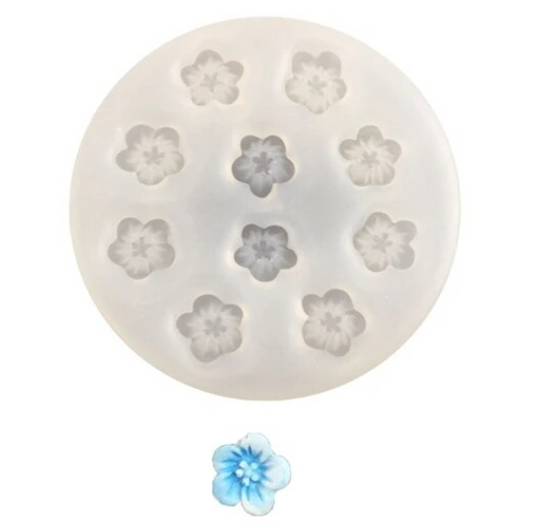 F078MS- Molde flores mini