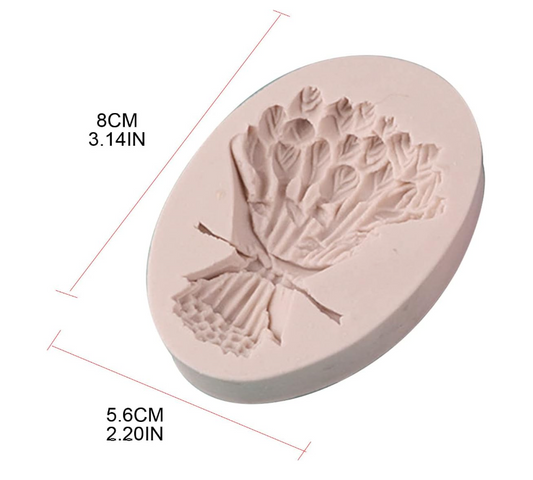 F080MS- Molde buquê túlipas