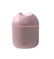 Difusor de aroma Rosa, humidificador- Aroma Diffuser- USB 130ml