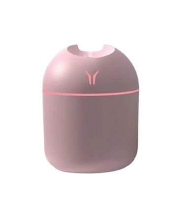 Difusor de aroma Rosa, humidificador- Aroma Diffuser- USB 130ml