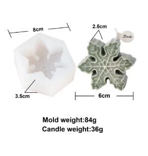 NA092MS - Molde Estrla Natal vela Cake