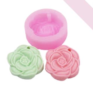 F060MS- Molde Design De Flor De Rosa pingente 2