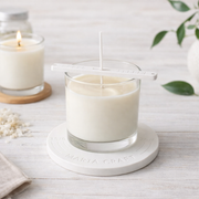 Kit Base Centralizador Magnético de Pavio para Velas