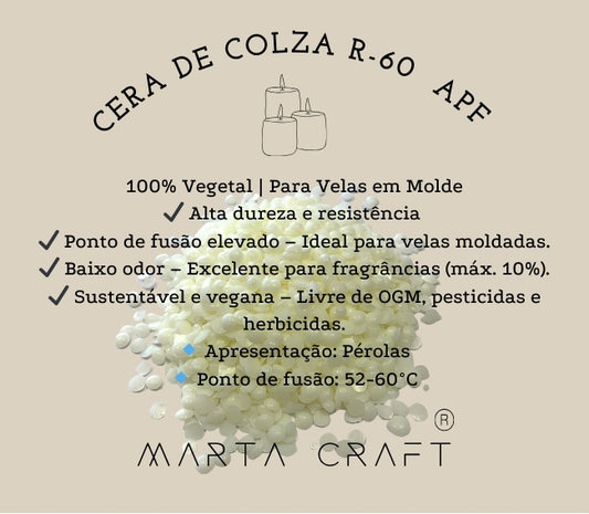 CERA DE COLZA R-60 - APF - P/ Molde