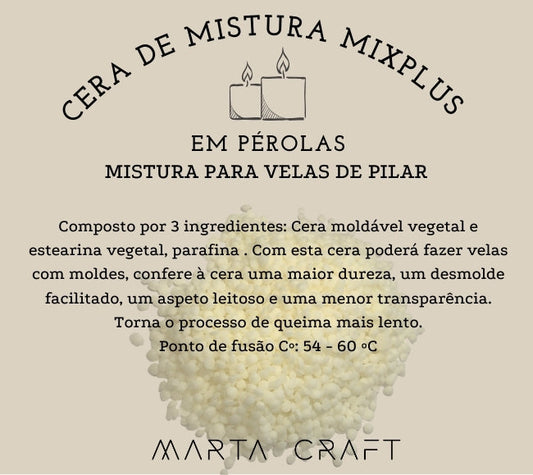 RV Cera de mistura MIXPLUS - P/ Molde Pilar