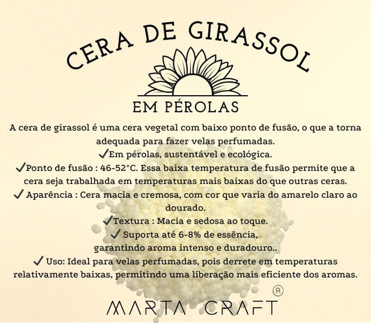 RV CERA DE GIRASSOL GMP NÃO-OGM