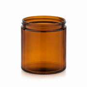 Boião Vidro Âmbar 250 ml | Tampa Opcional