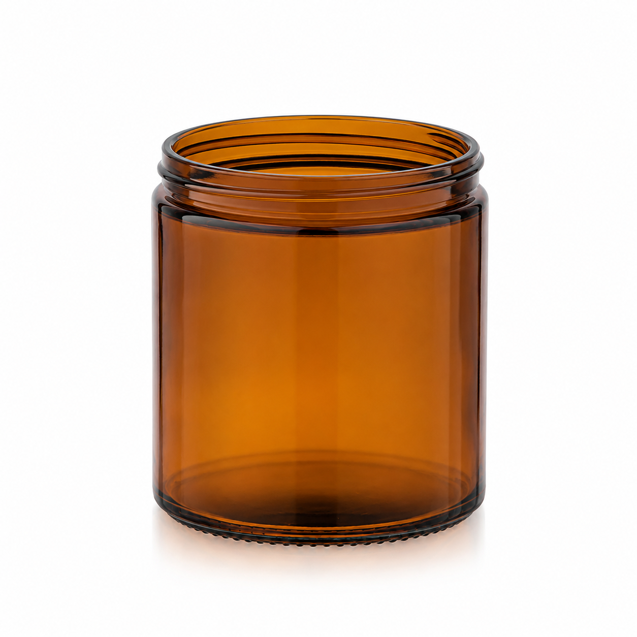 Boião Vidro Âmbar 250 ml | Tampa Opcional
