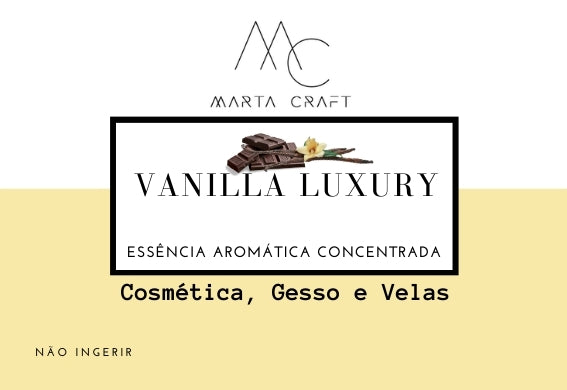 Essência aromática concentrada  para Velas e Sabonetes e Gesso -Cocolate Baunilha