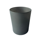 Copo Vidro Cinzento Fosco Perolado - 220 ml
