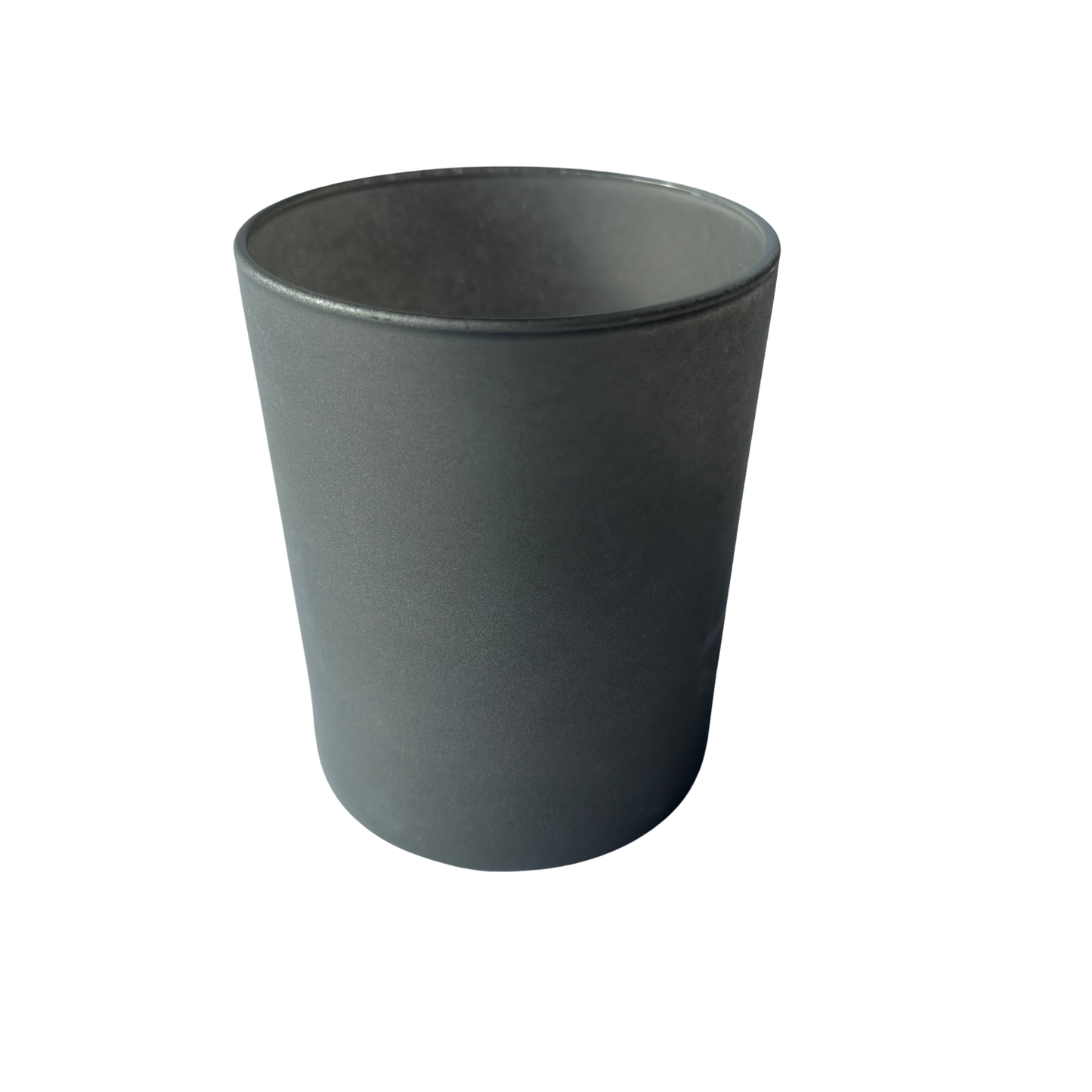 Copo Vidro Cinzento Fosco Perolado - 220 ml