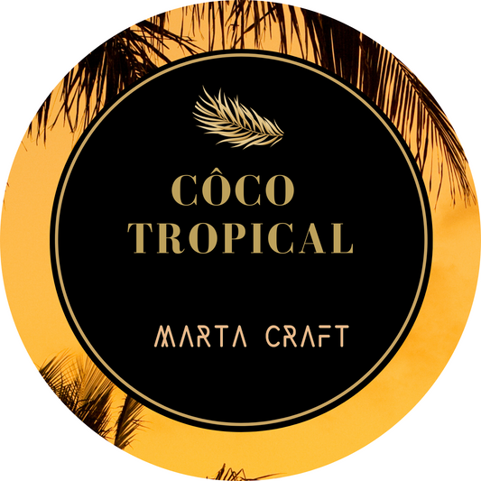 Perfume Têxtil - Côco Tropical - Amostra 5 mL