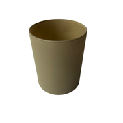 Copo Vidro Creme Fosco Perolado - 220 ml