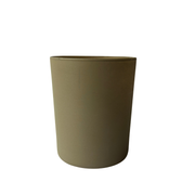 Copo Vidro Creme Fosco Perolado - 220 ml