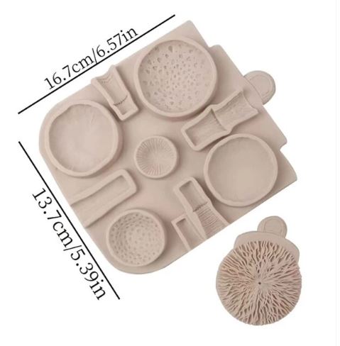 D054MS -Molde De Decoração De Bolo De Chocolate Em Forma De Cogumelo Criativo