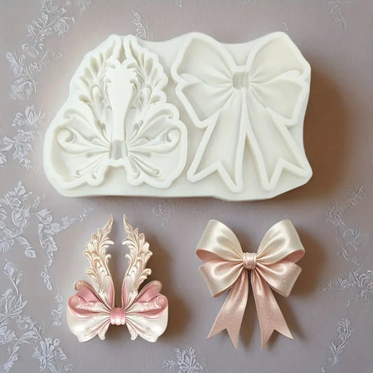 D105MS - Molde Silicone Laço 15cm