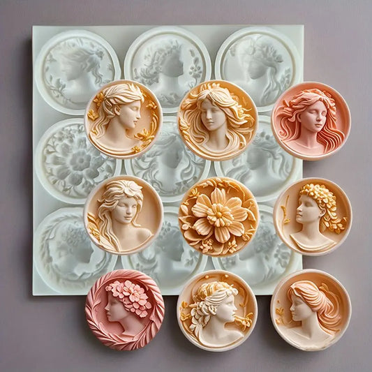 D104MS - Molde Silicone Mulher