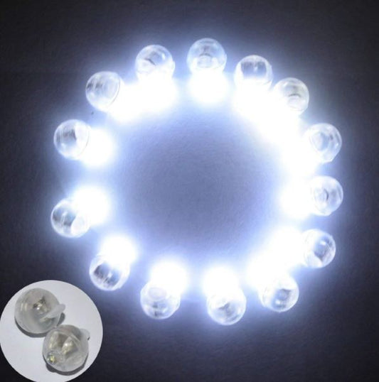 Lâmpada LED Individual LED Balão Luzes Pequena Bateria Sem Fio - 10 PÇS