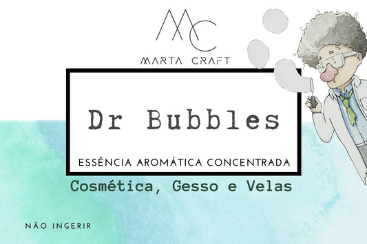 RV Essência aromática concentrada  para Velas e Sabonetes e Gesso - DR BUBBLES