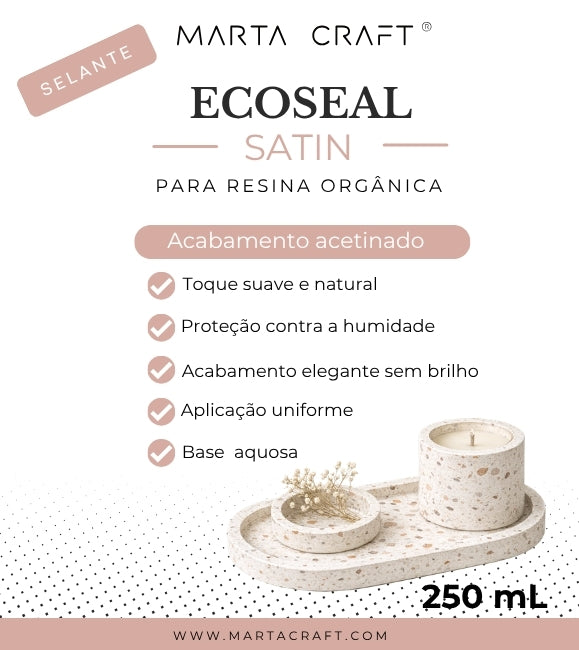 ECOSEAL SATIN - Selante para Resina orgânica acetinado