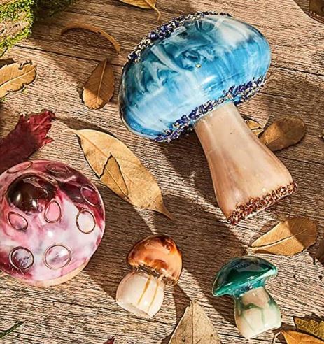 EP001MS - Molde Epóxi- Set de Cogumelos