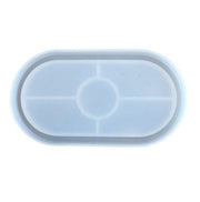 BP049MS - Molde de silicone Epóxi - Base/ Oval Bandeja XXL
