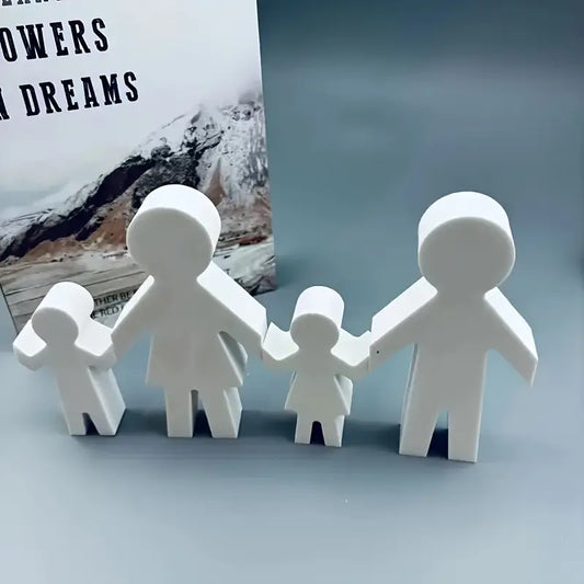 EP114MS - Molde Epoxi Família de Mãos Dadas