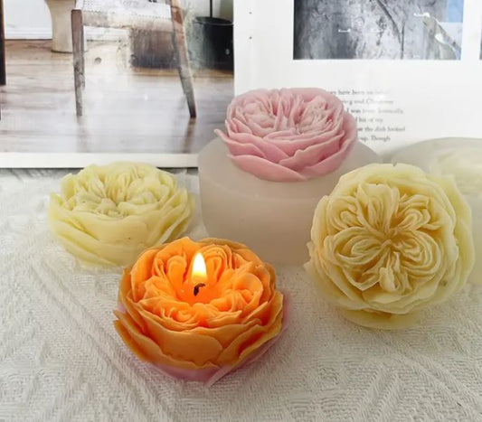 F001MS - Molde Flor Fluffy Peony Flower