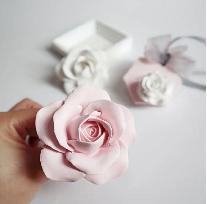 F030MS -Molde de Flor de Rosa