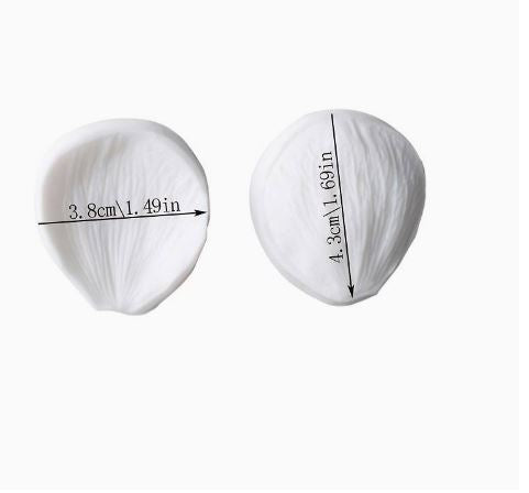 F043MS- Molde Forma De Pétalas De flor frangipani