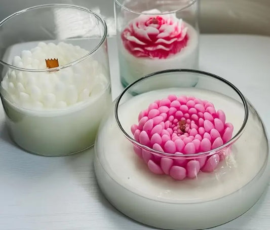 F045MS-Molde de Silicone de Flor Crisântemo