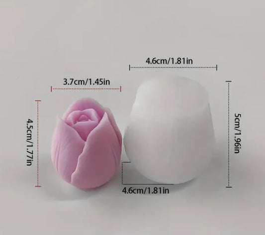 F051MS- Molde flor Tulipa fechada