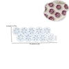 F068MS -  Molde 1 pç – 10 Cavidades, Mini Margarida