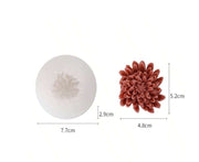 F087MS-  Molde Flor crisântemo