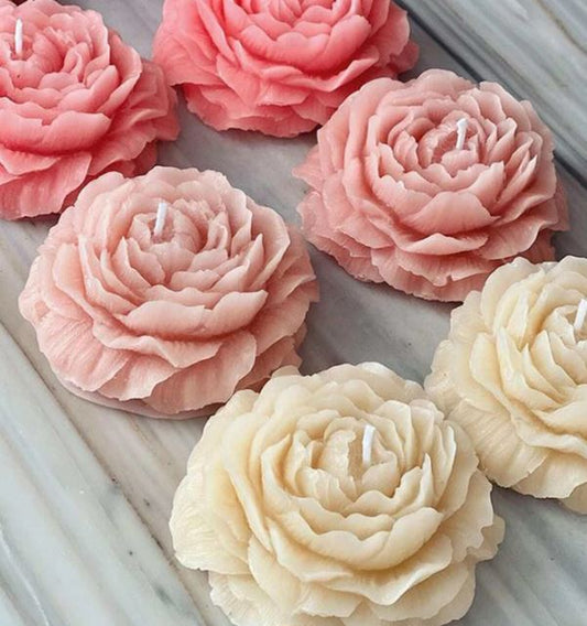 F108MS- Molde Flor Peônia 3 tamanhos S | M | L