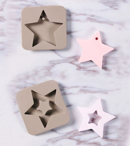 FC003MS - Molde pingente Estrela - Sachê