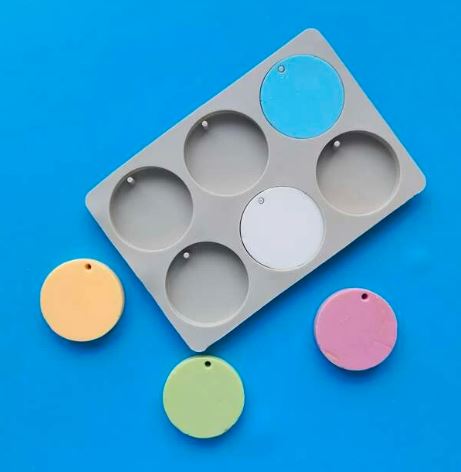 FC008MS -Molde 6 cavidades - forma geométrica - Sachês