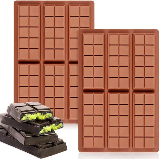 FC042MS - Molde Tablete de chocolate 6 cavidades