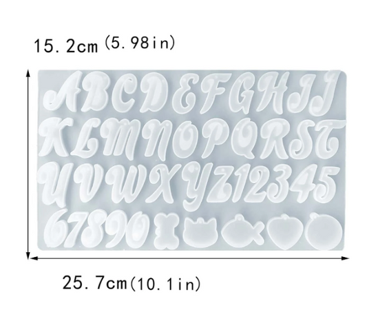 FC104MS -Molde Alfabeto Escrita Cursiva
