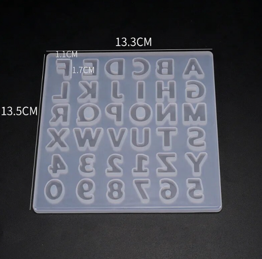 FC108MS -Molde Alfabeto e Números