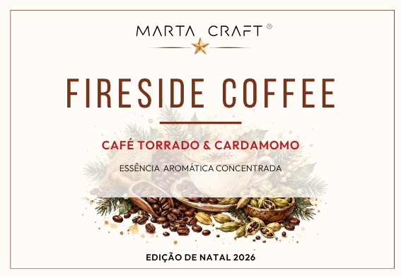Essência aromática concentrada - Fireside Coffee - Edição Natal 2026