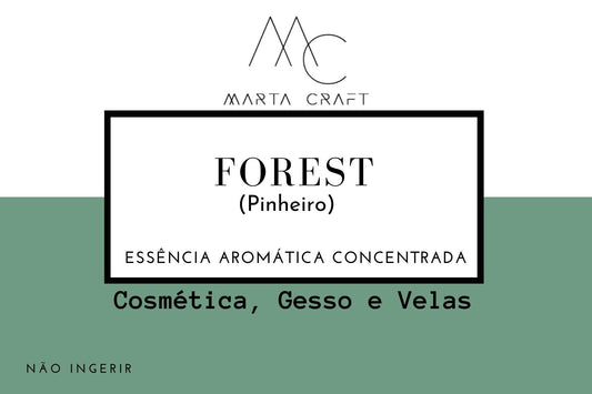 RV Essência aromática concentrada para Velas e Sabonetes e Gesso  - FOREST (Pinheiro)