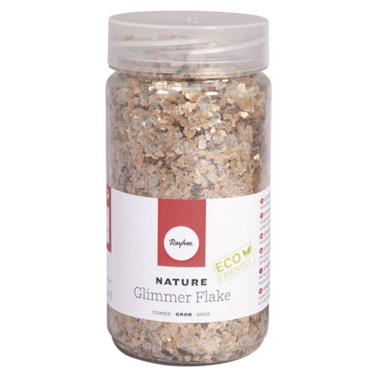 Rayher - Flocos Grossos Nature Glimmer Colorido