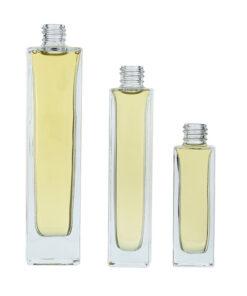 Frasco Vidro Perfume 30 mL/ 100mL - Quadrado