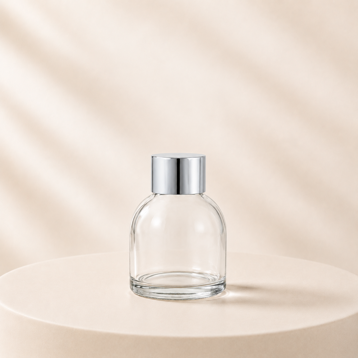 Frasco Difusor em Vidro Transparente 50 ml – Forma de Sino
